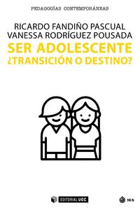 Ricardo Fandiño Pascual y Vanessa Rodríguez Pousada presentan "Ser adolescente"