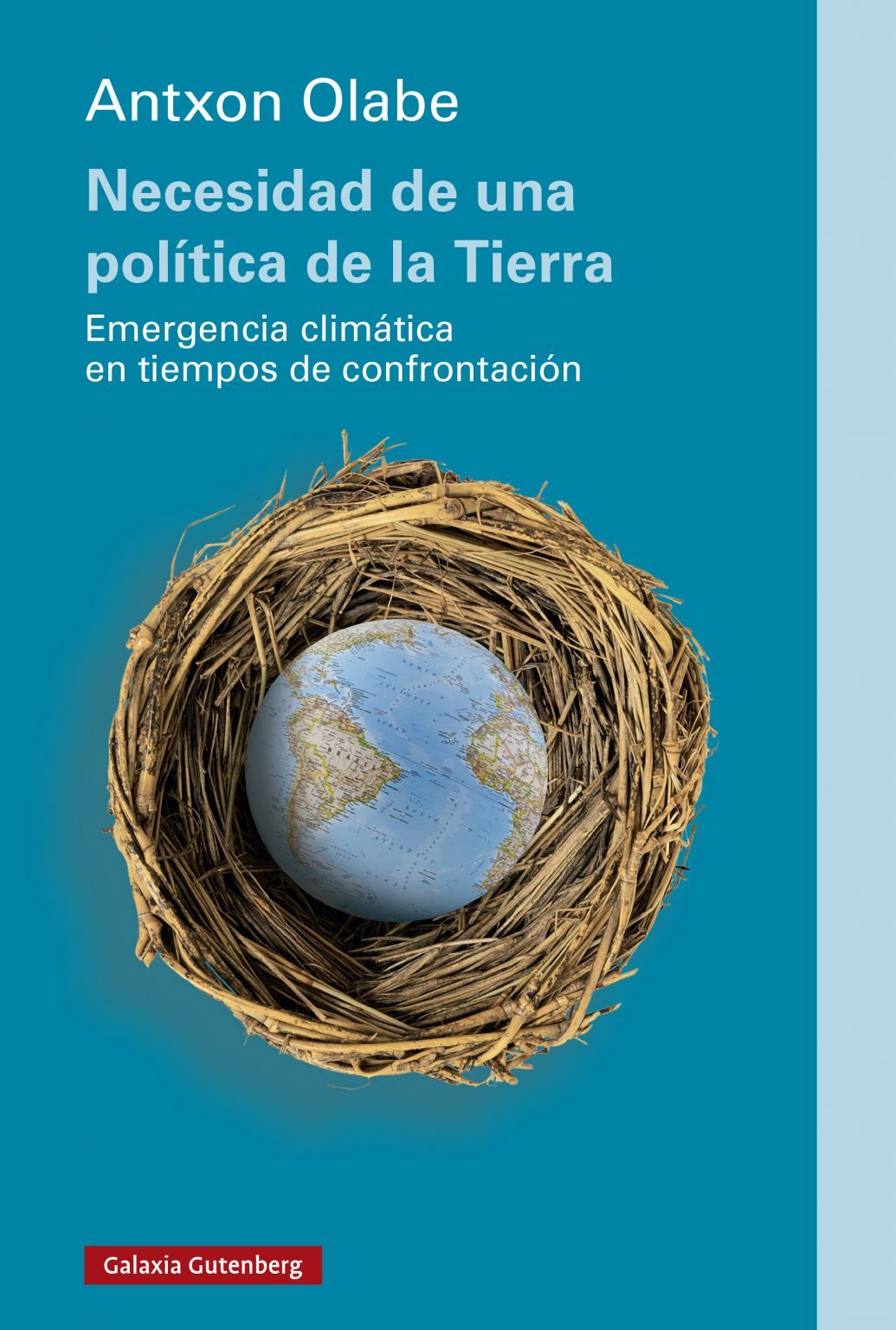 Antxon Olabe presenta "Necesidad de una política de la Tierra. Emergencia climática en tiempos de confrontación"