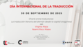 Día Internacional de la Traducción